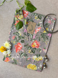 "Vaishali" Floral Cotton kurta - Big Size