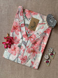 "Maya" Hand Block Printed Cotton kurta