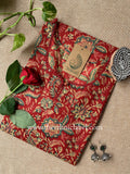 "Zareen" Laced Cotton kurta