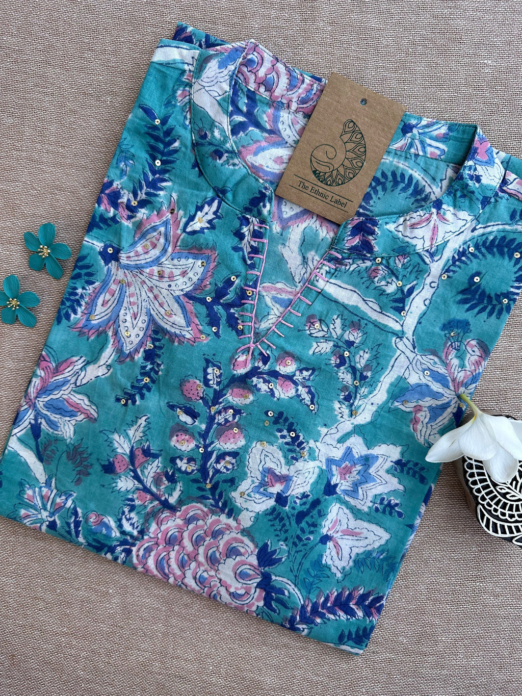 Short Kurti "Arzoo" Bagru Cotton