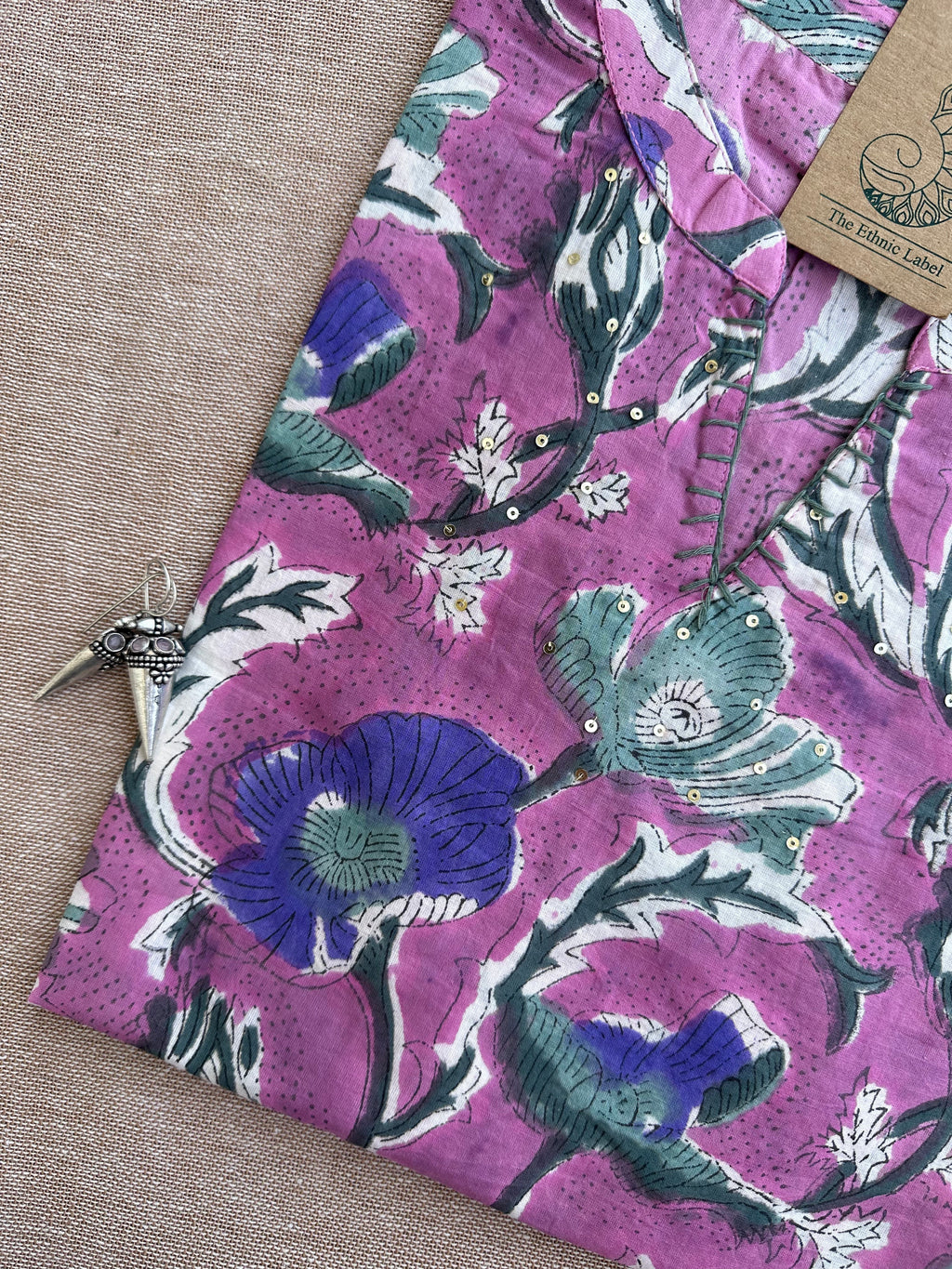 Short Kurti "Tamanna" Bagru Cotton