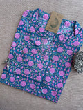 Short Kurti "Tareef" Bagru Cotton