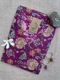 Naksh Hand Block Printed Cotton kurta
