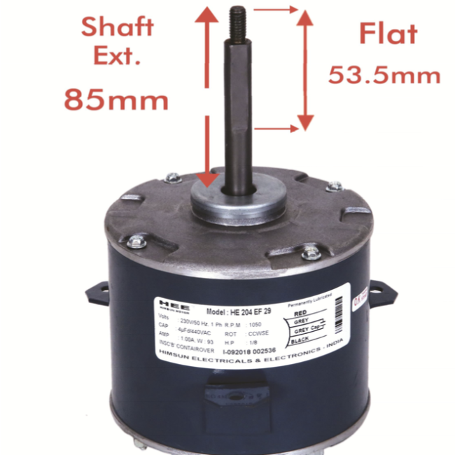 HEE (HE 204 EF 29) AC Outdoor Fan Motor (93-Watt)